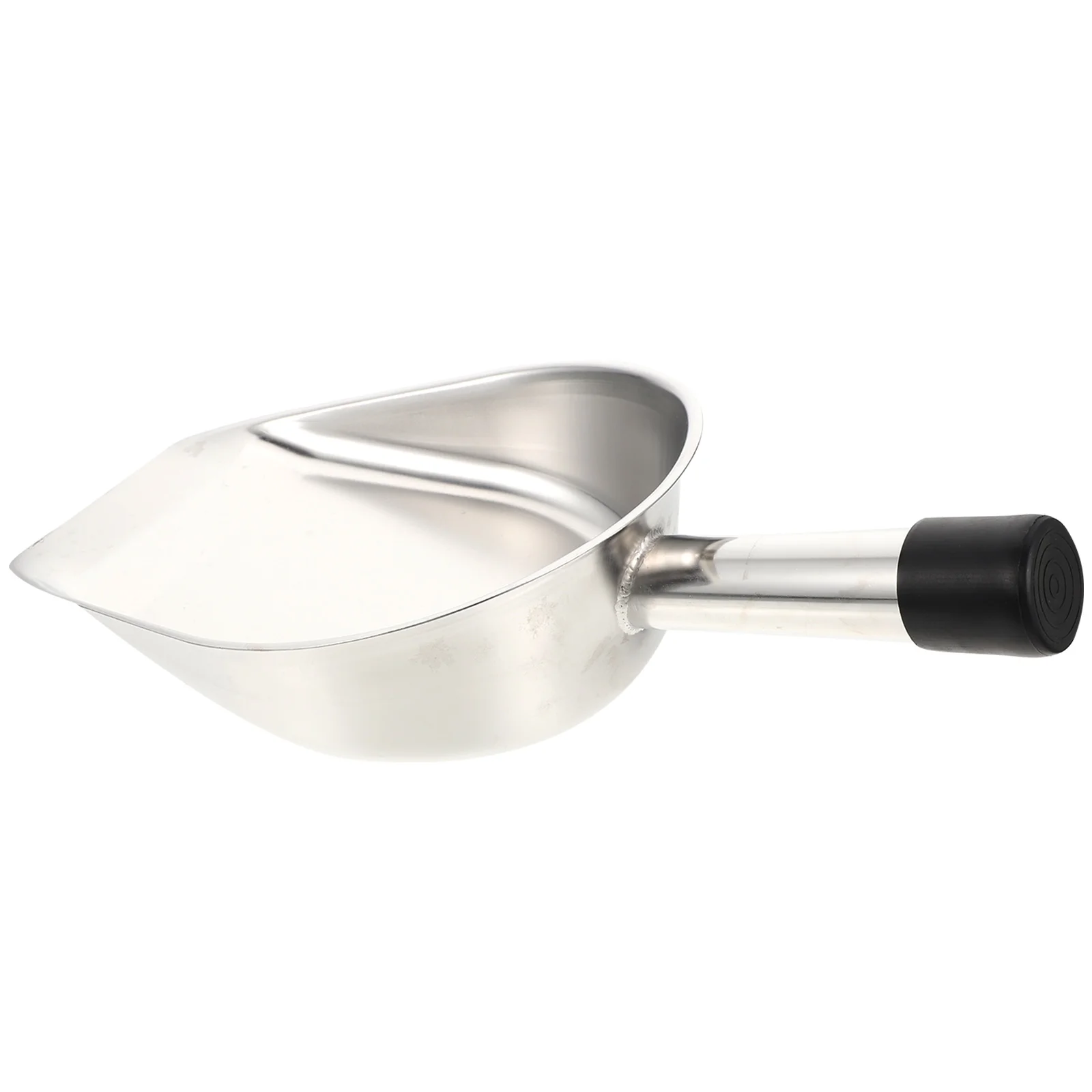 

Stainless Steel Flour Shovel Ice Scoop Small Narrow Mouth Steel H Kitchen Tool Grain Scoop Beans Packaging Box