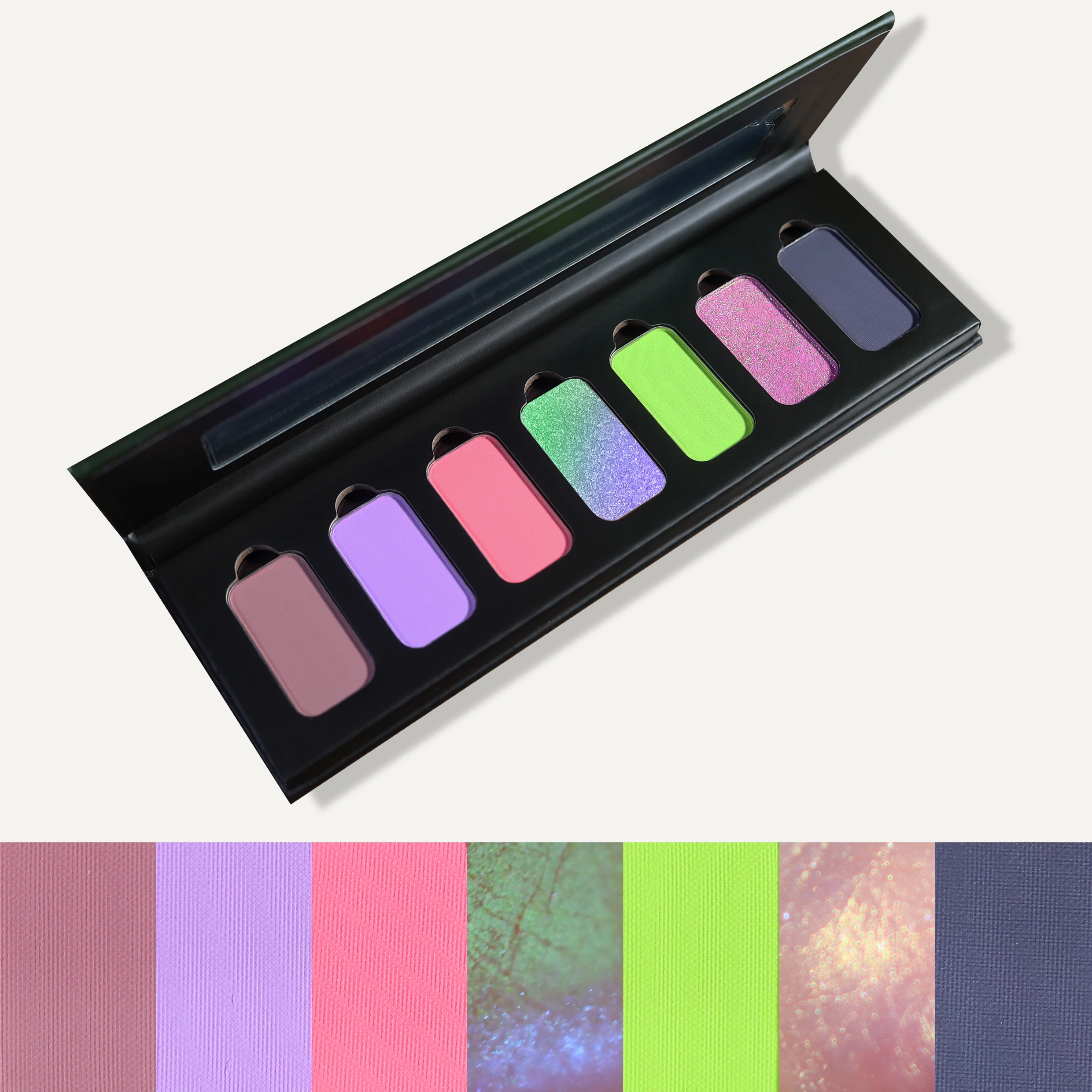 Yizhiyunshang Garden Chameleon Eyeshadow Matte Powder Metallic Highgloss Glitter Highlight Longlasting Combined  Gliter for Eyes