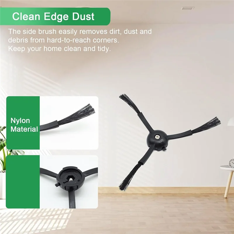 AS94 - Części zamienne do odkurzacza Roborock Qrevomaster: szczotki główne, szczotki boczne, filtry HEPA, nakładki mopujące, worki na kurz