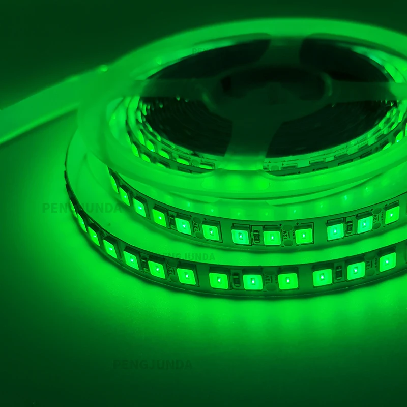 5 متر 600 LED 5054 تسليط الضوء على LED ستريب ، 12 فولت 24 فولت ضوء مرن 120 led/م سطوع عالية ثم 5050 LED قطاع أبيض/أبيض دافئ