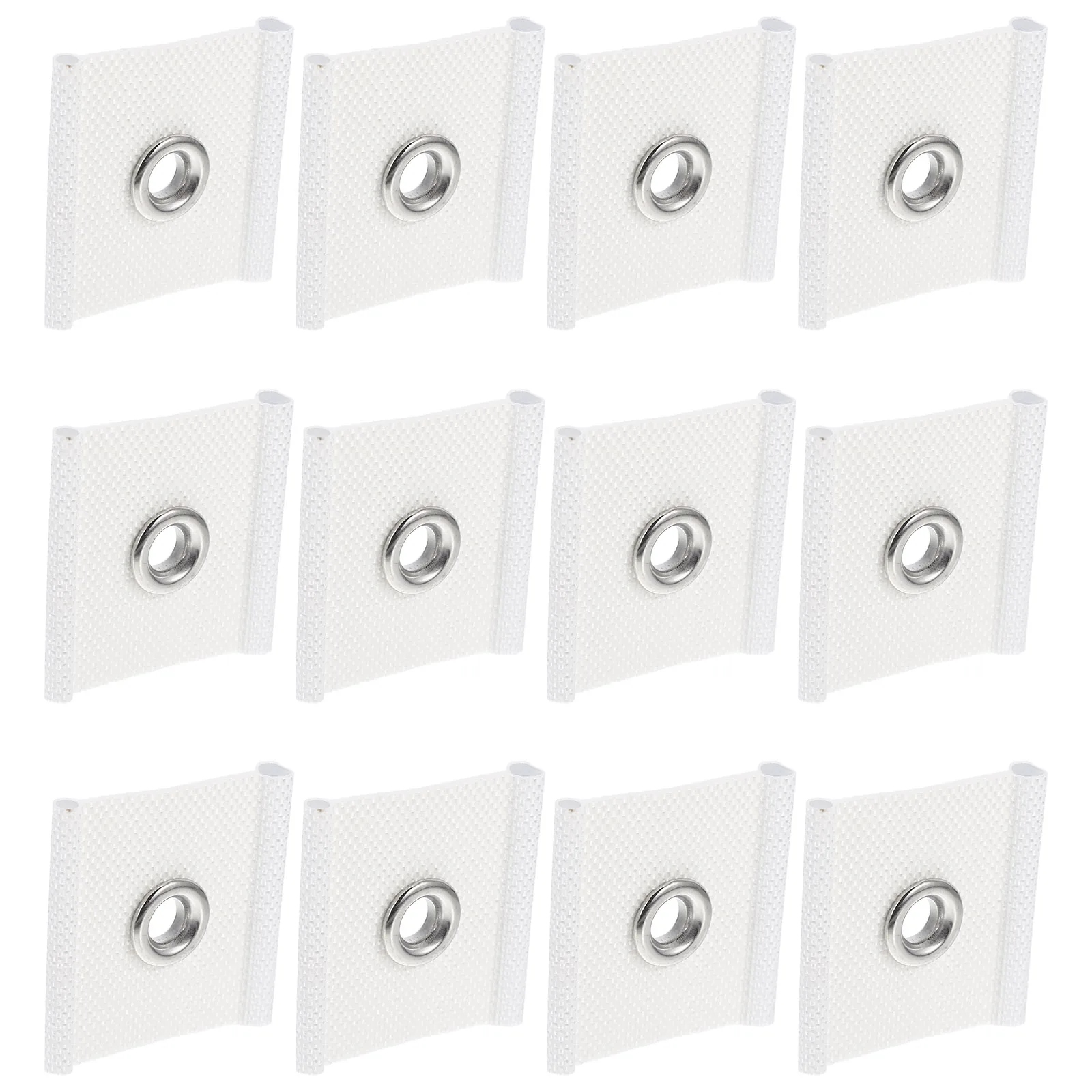 

12Pcs Rv Hanger White Pvc Coated Compact Awning Hooks For Rv Awning Clips And Rail Installation Outdoor Activities