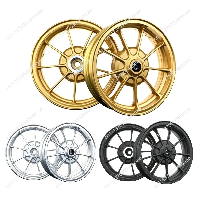 for Applicable To Honda DIO Wheel Hub AF18 AF24 AF27 AF28 AF52 AF54 AF56 ZX34 9 Spoke Drum Brake Rim RPM Wheel Assembly
