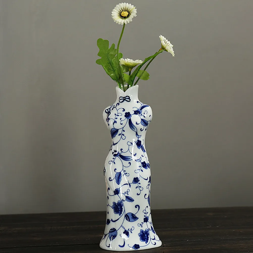 

Decorative Flower Vase Container Arrangement Holder Cute Vases for Flowers Aesthetic Chinoiserie