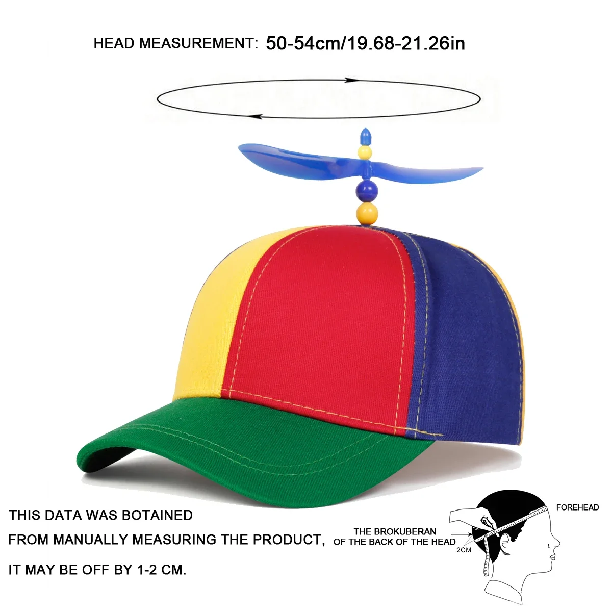 Children Personalized Propeller Baseball Caps Spring And Autumn Outdoor Adjustable Casual Hats Boy Girl Travel Sunscreen Hat