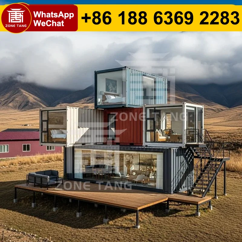 

Waterproof Container Home Affordable Modular Homes Shop Flat Pack Home Prefabricated Small House Anti Rust Fashion Ecological