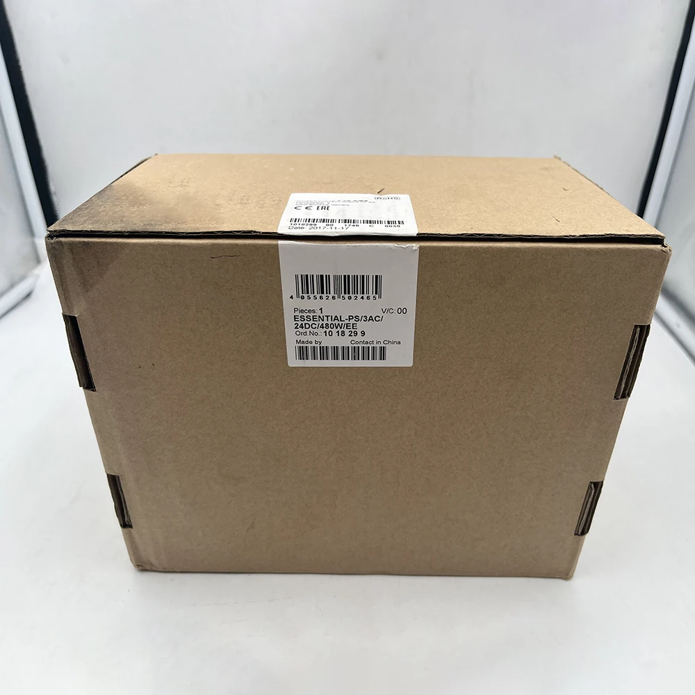 1018299 ESSENTIAL-PS/3AC/24DC/480W/EE For Phoenix Power Supply