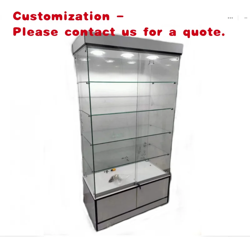custom.KEWAY New Design Display Cabinet Item Display Showcase Shopping Mall
