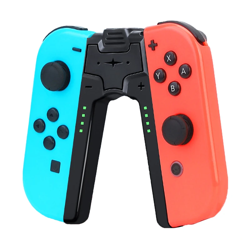 Mieditody For Nintendo Switch Joy-con Charging Grip Charging Dock with Type-C Port USB C Charger Stand For Joycon Handle Charger