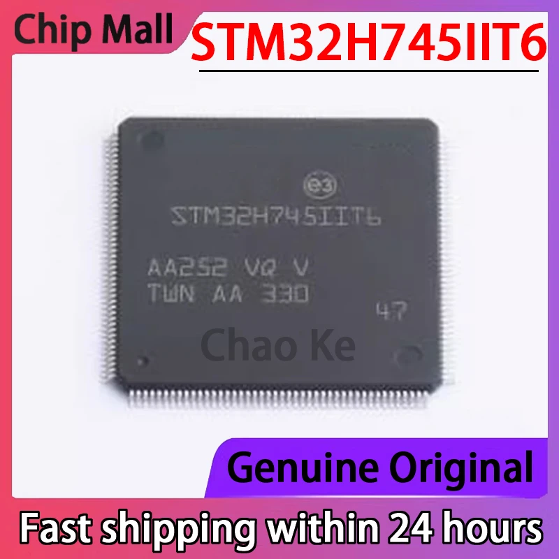 

1PCS New Stock STM32H745IIT6 ARM Microcontroller Chip Package LQFP-176