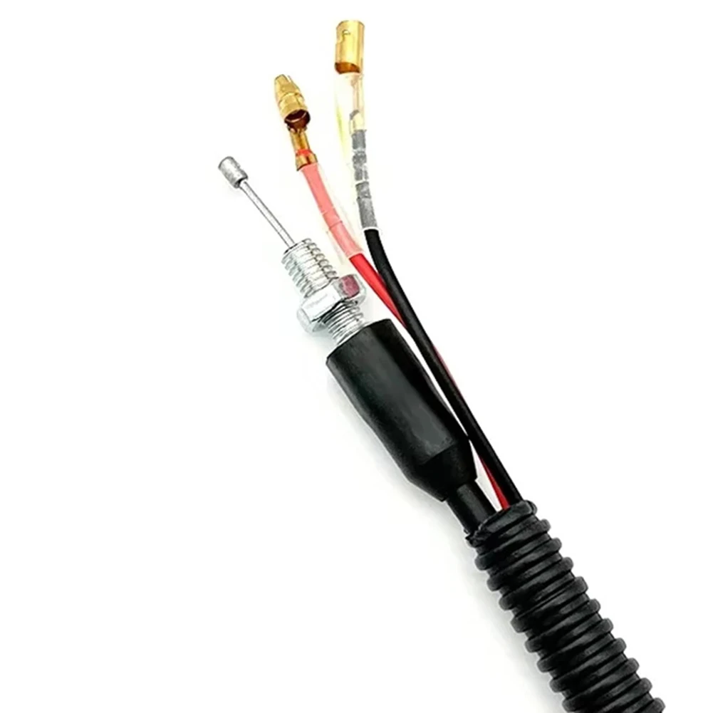 Throttle Handle Assembly for Lawn Mowers with 19mm Throttle Line Compatibility Designed for Extended Operational Durability