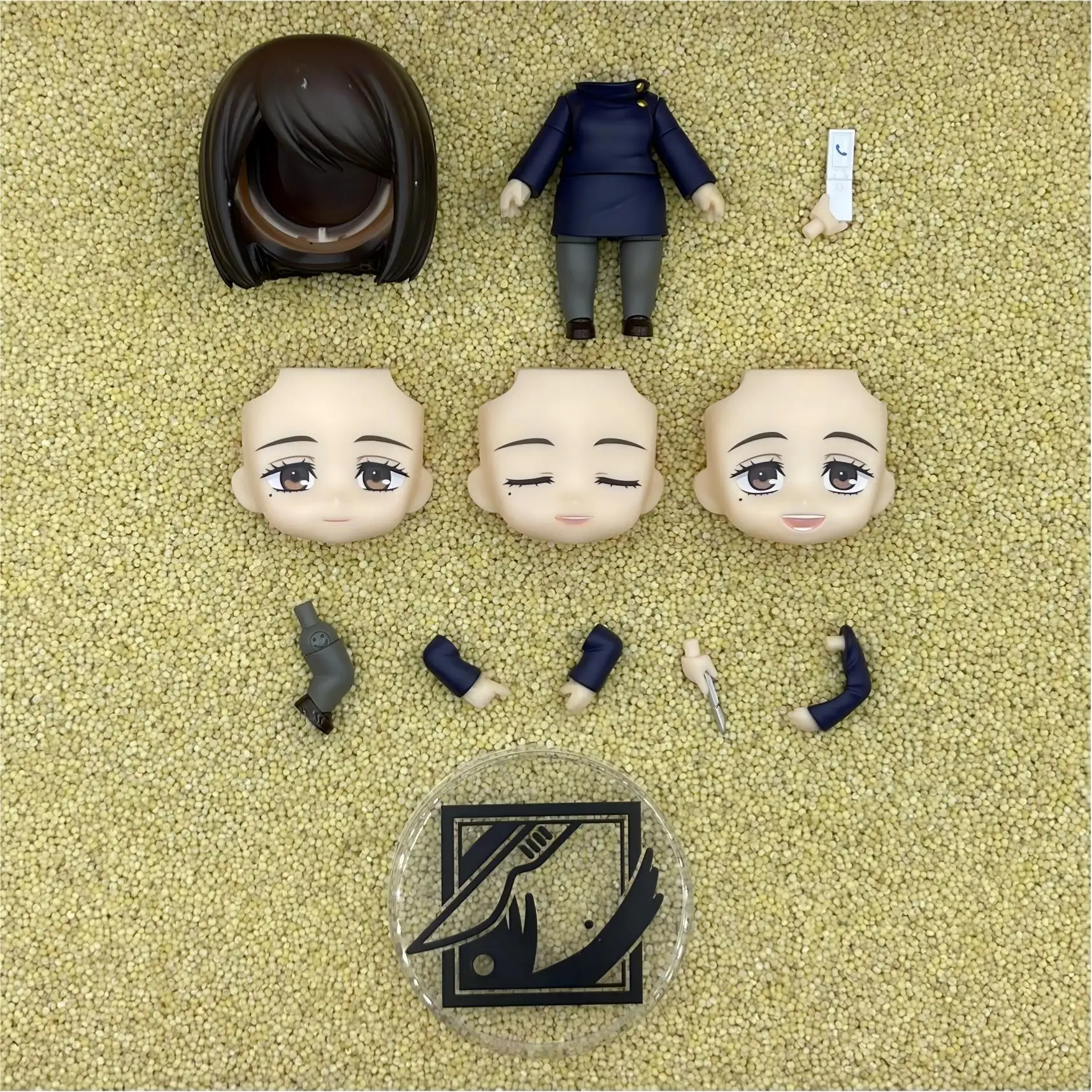 GSC Clay Man hair OB11 hair doll accessories