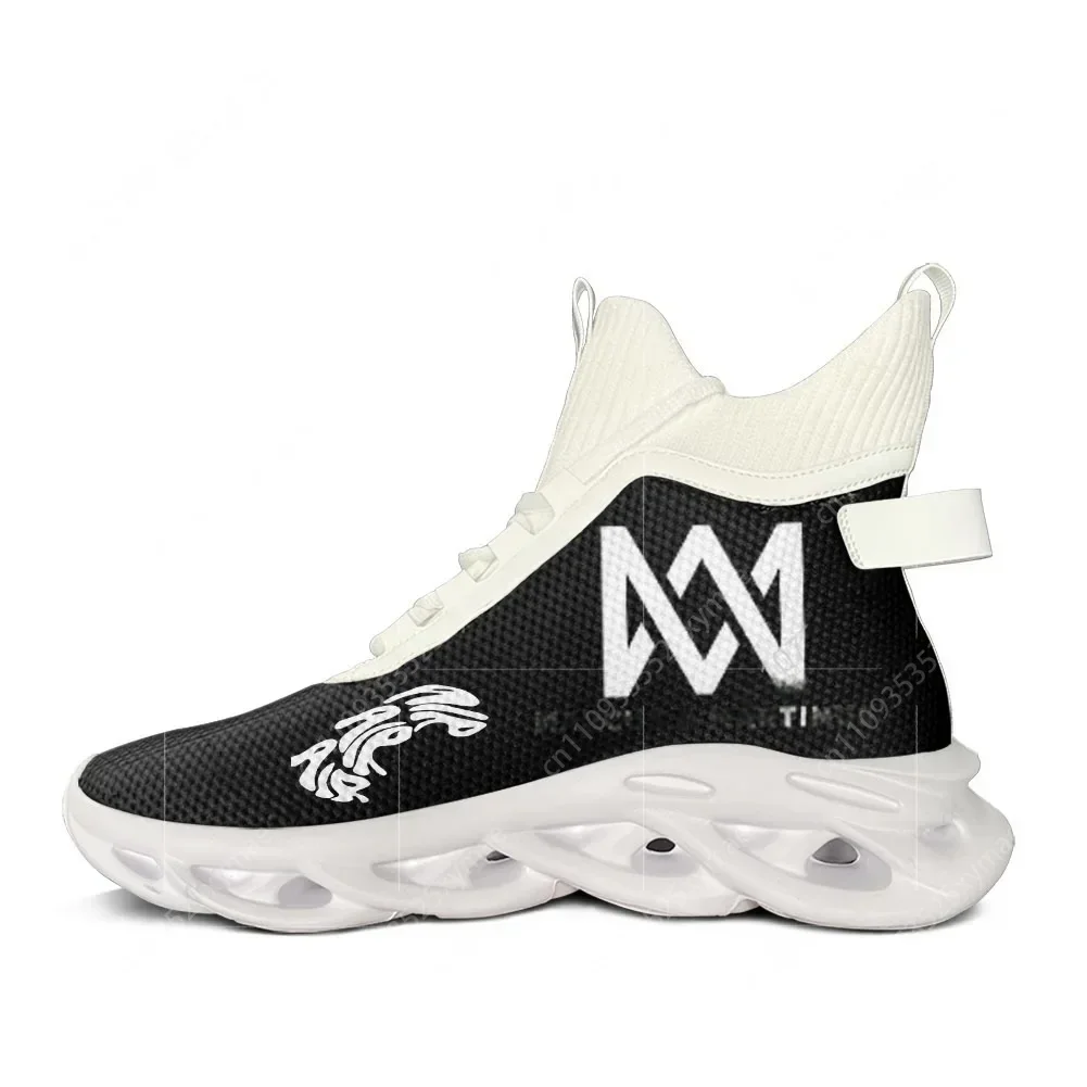 Marcus And Martinus High Top Flats Sneakers Men Women Rap Dance Singer Hiking Sneakers Travel Mountaineering Shoes Running Shoes