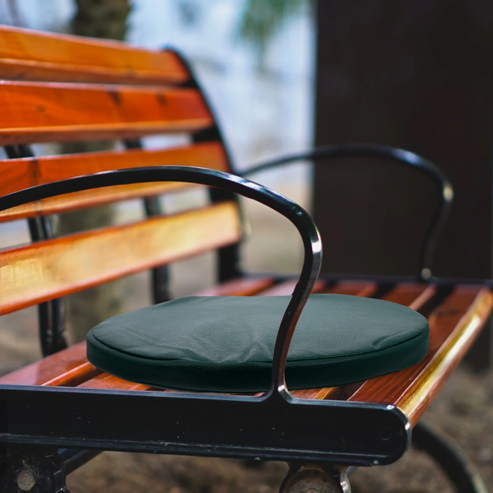 

Round Seat Cushion 18inch Green Outdoor Foldable Egg Chair Pad for Patio Floor Classroom Library SlipResistant Memory