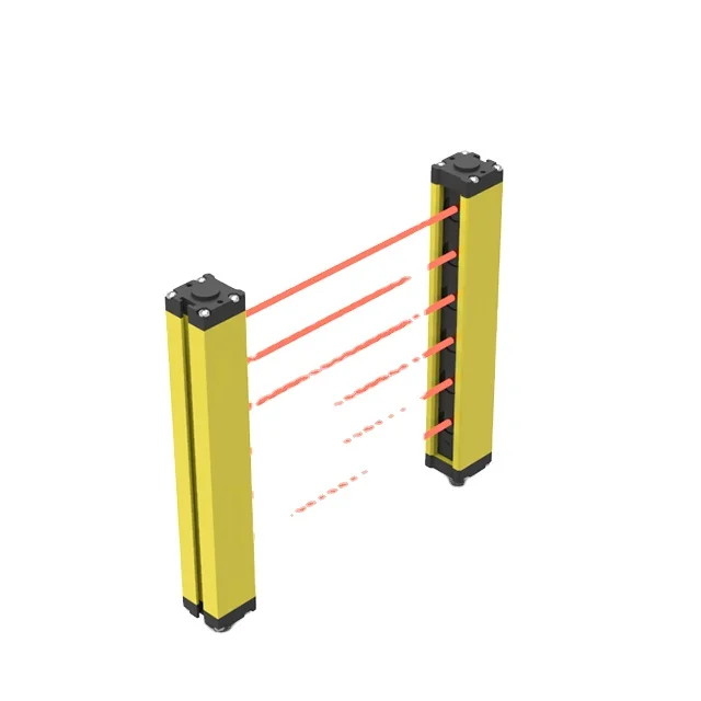 Sensor infravermelho esperto do feixe do sensor da área de segurança grande distância da detecção da barreira da segurança sensores proteção do corpo barreira do laser