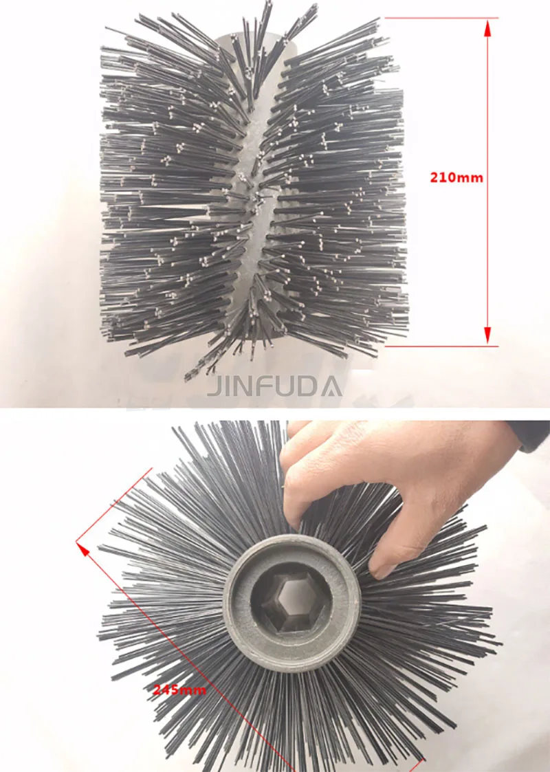 High Quality Factory Wholesale Two Stroke Portable Gasoline Carding Machine Lawn Sweeper Lawn Clean Machine