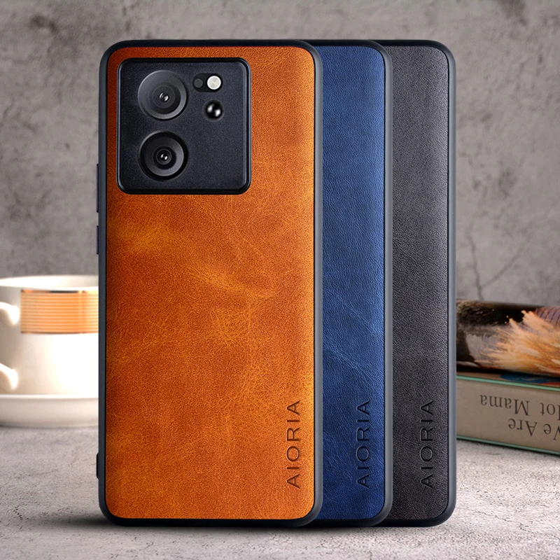 Case for Xiaomi 13T Pro 5G coque Luxury Vintage leather Skin Phone cover funda for xiaomi 13t pro case capa