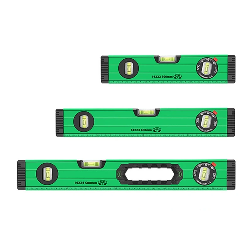 Strumento livella a bolla portatile per misurare livella magnetica orizzontale ad precisione. Righello resistente