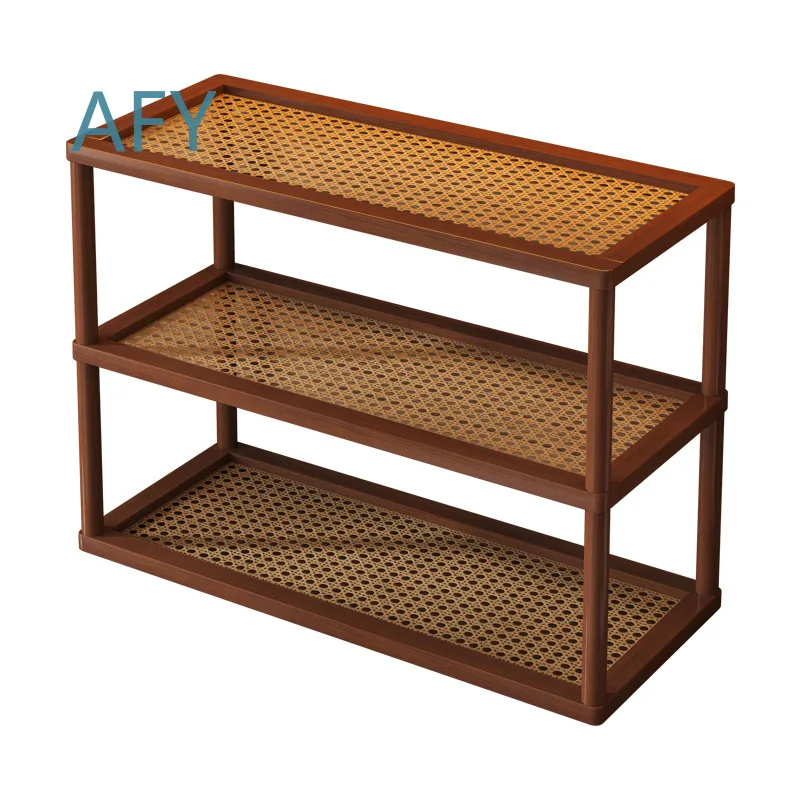 Desktop Multi-Layer Shelves for Mug Storage Tea Set Display Rack for Tea Ornaments Home Living Room Organizer Storage for