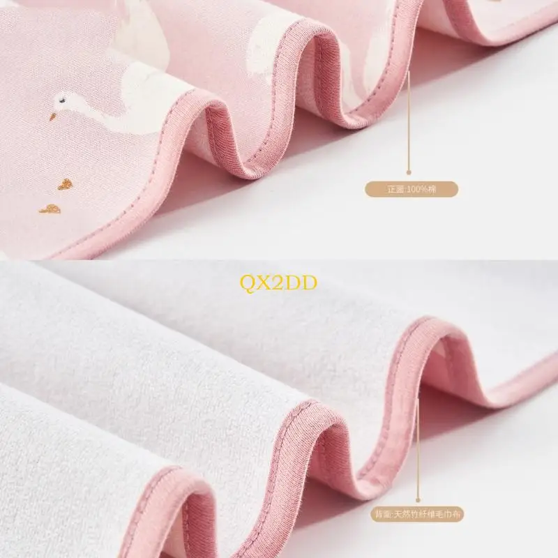 QX2D Strong Absorbent Newborn Diapering Sheet Protector Cotton Sheet Bed Pads Baby Diaper Changing Pad