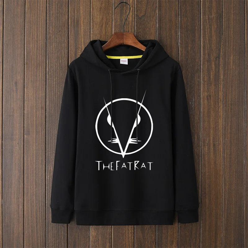 

Музыкальная толстовка TheFatRat: одежда для студентов, с принтом группы Dance Music Band, из хлопка и полиэстера