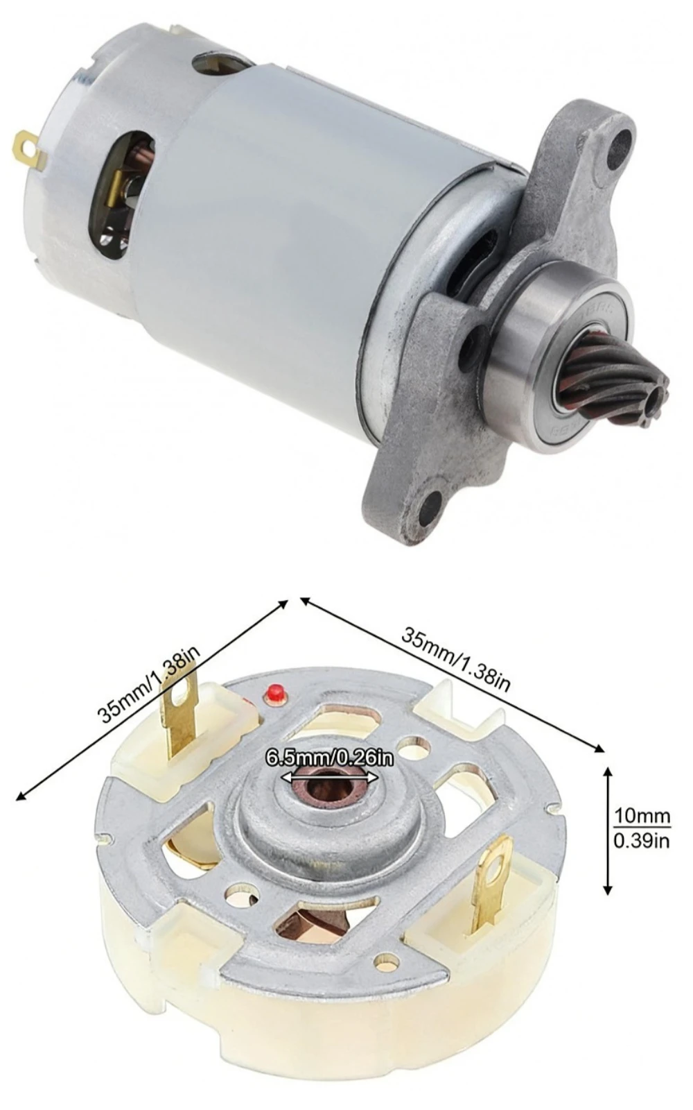 

For Makita 21V conical eight tooth saw motor RS550 reciprocating saw lithium electric saw charging motor pure copper coil