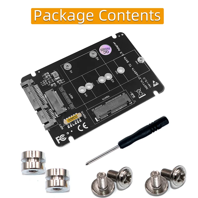 새로운 M2/mSATA-SATA 어댑터 NGFF M.2 SATA 키 B SSD / mSATA ssd-sata3.0 6Gbps 2.5 "라이저 보드 2 in 1 콤바인 컨버터 카드