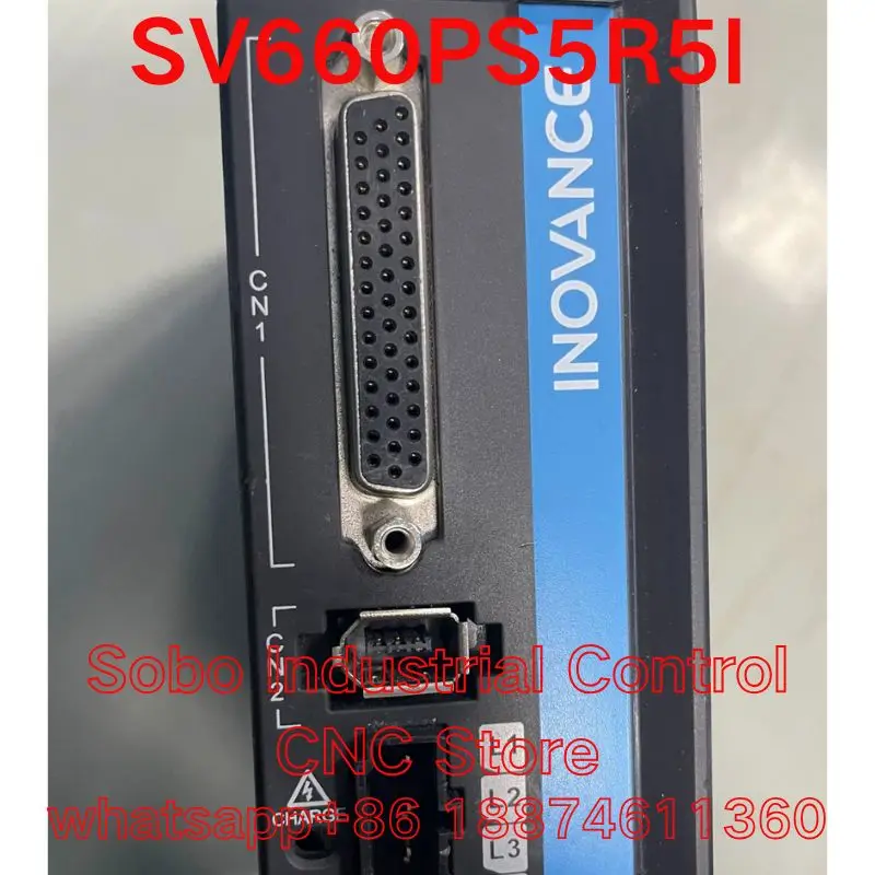 Teste de servo driver SV660PS5R5I usado OK