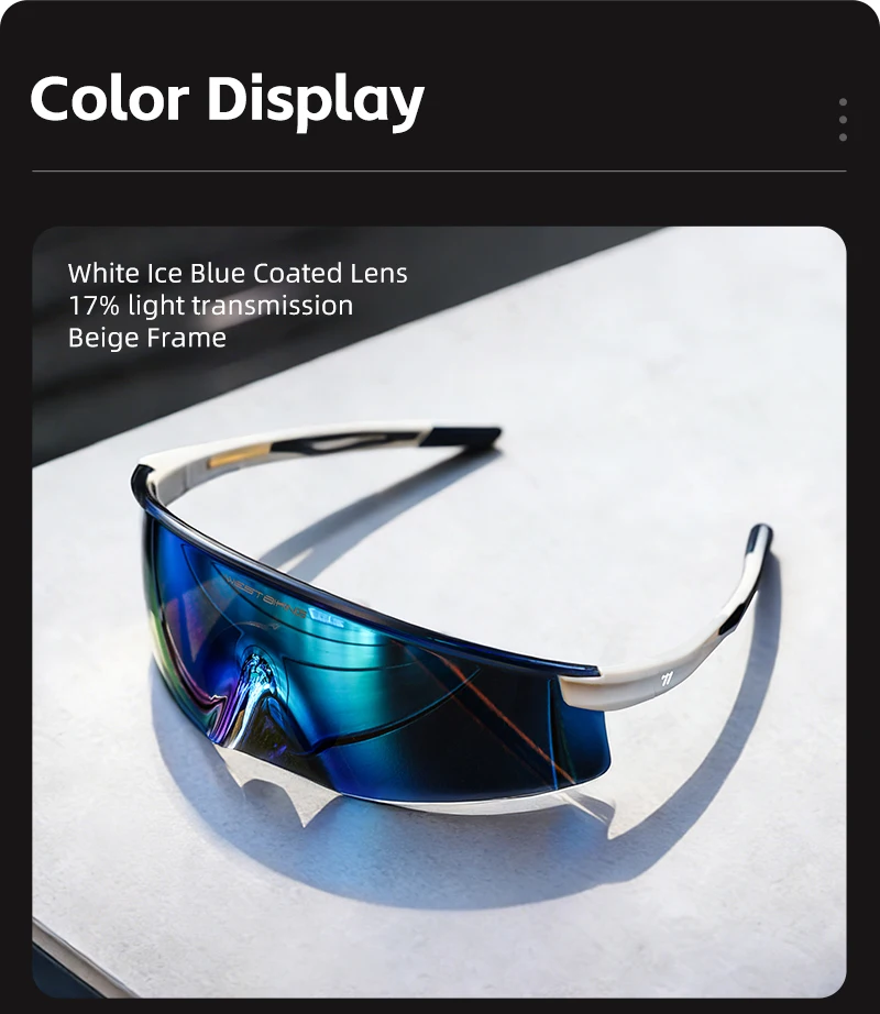 WEST BIKING Aero Beak Fahrradbrille HD-Beschichtung TR90-Rahmen Winddichte Fahrradsonnenbrille UV400-Schutz für Rennrad MTB Laufen – Detail 11