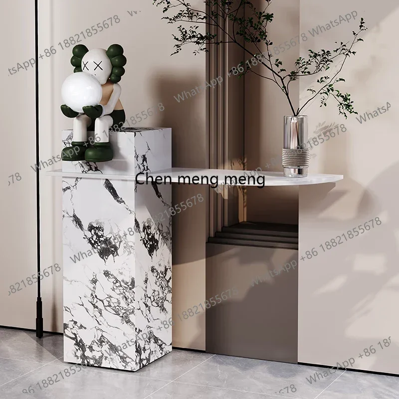 

K153 Modern Console Table Midcentry Nordic Lobby Luxury Console Table Hallway Entrance Wohnzimmer Tisch Living Room Furniture