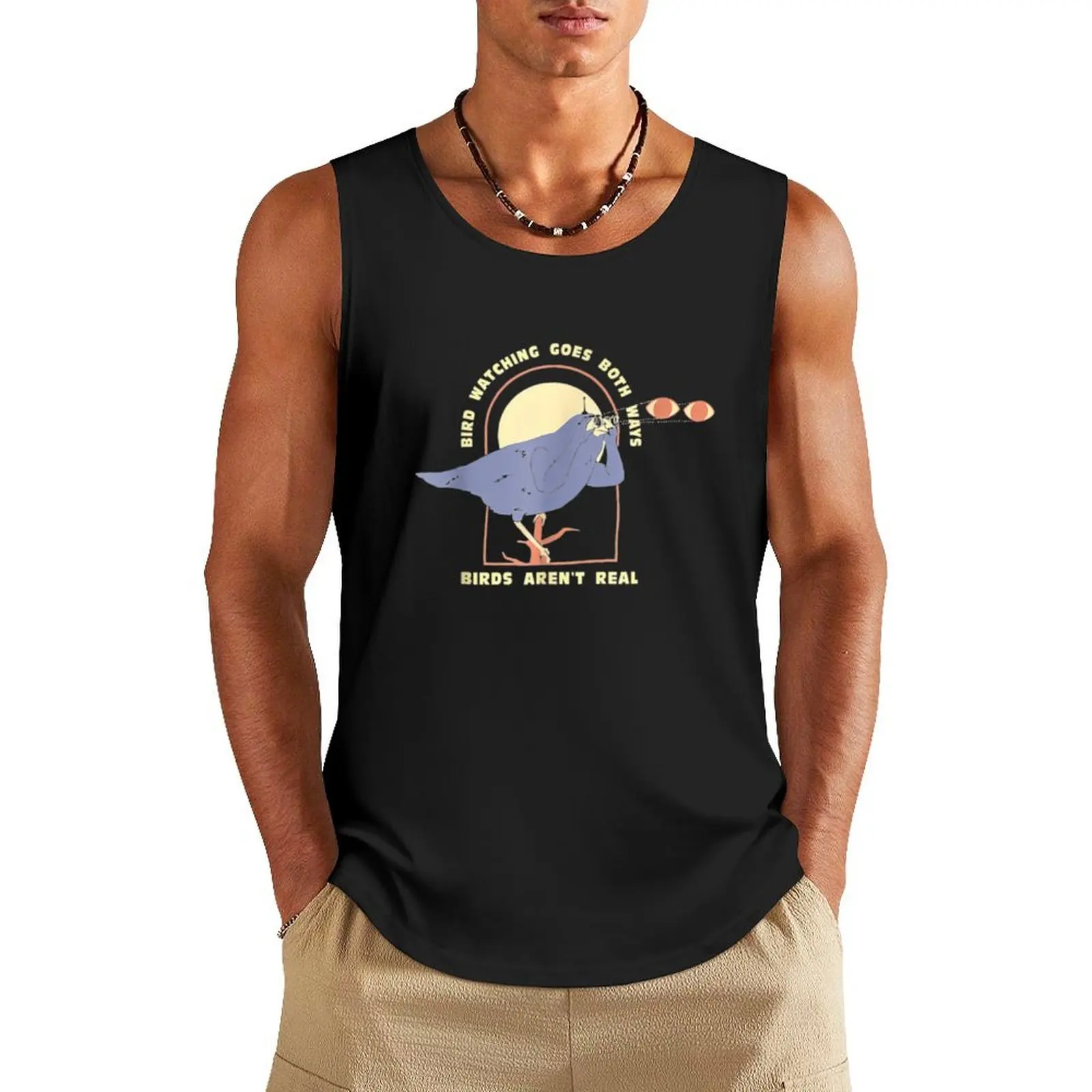 

Bird Watching Goes Both Ways Bird Lover \t Tank Top sleeveless jackets Bodybuilding shirt mens gym clothes Working vest