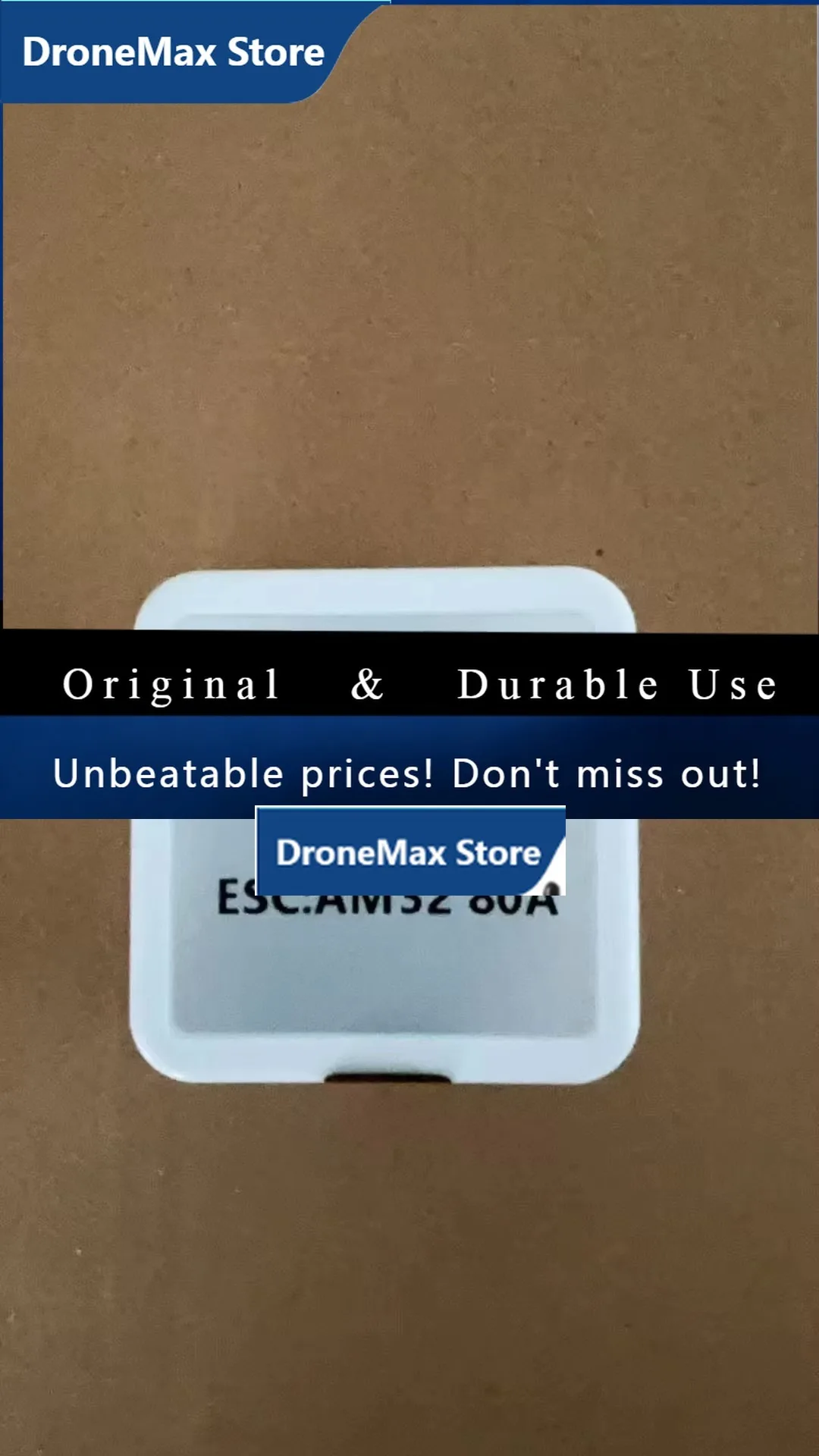 DroMaAocoda-RC 80A 48K AM32 3~8S Single/split ESC Suitable For Remote Control Models