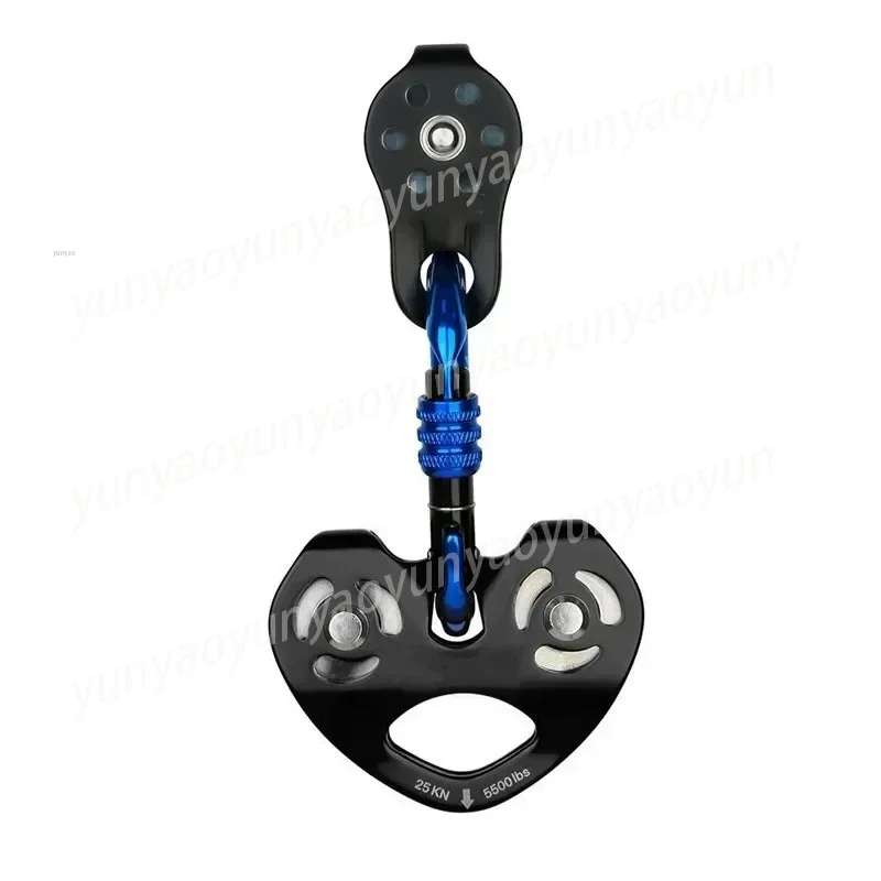 

New 220v Cableway Pulley Block High-Lift Lifting Equipment Cableway Pulley Crossing Rope