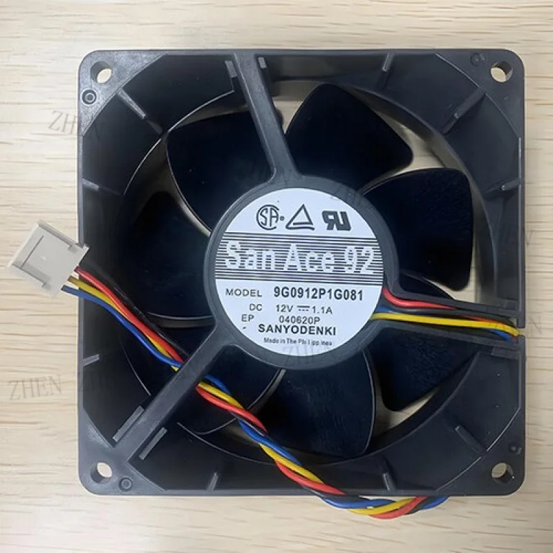 Y  1 Pc. New9G0912P1G081 PWM Server Cooling Fan 9032 DC12V 1.1A 9CM 4Pin
