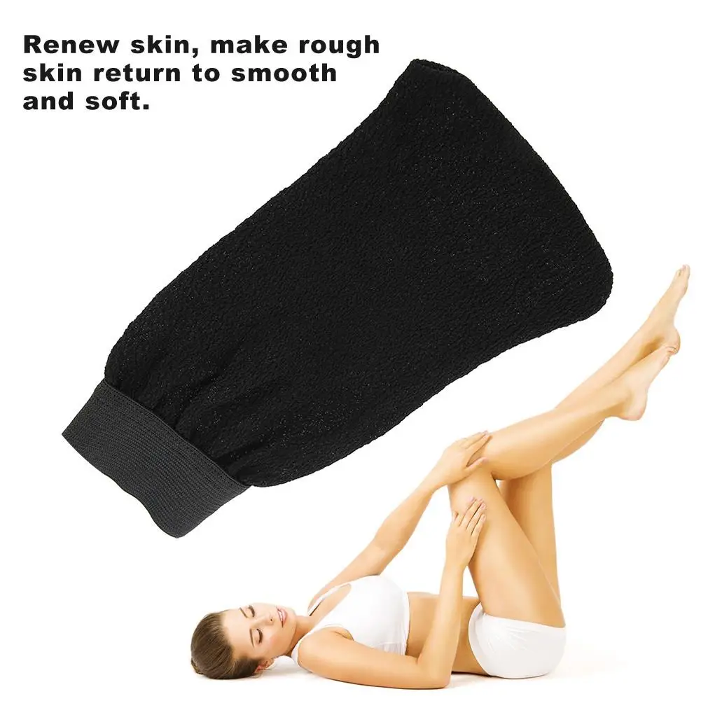 1Pc Soft Exfoliating Bath Gloves for Spa Massage & Dead Skin Removal - Body Cleaning Scrubber Tool