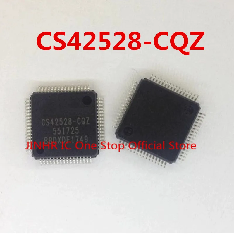 New 2PCS CS42528 CS42528-CQZ, 114dB, 192-kHz 8-Ch CODEC