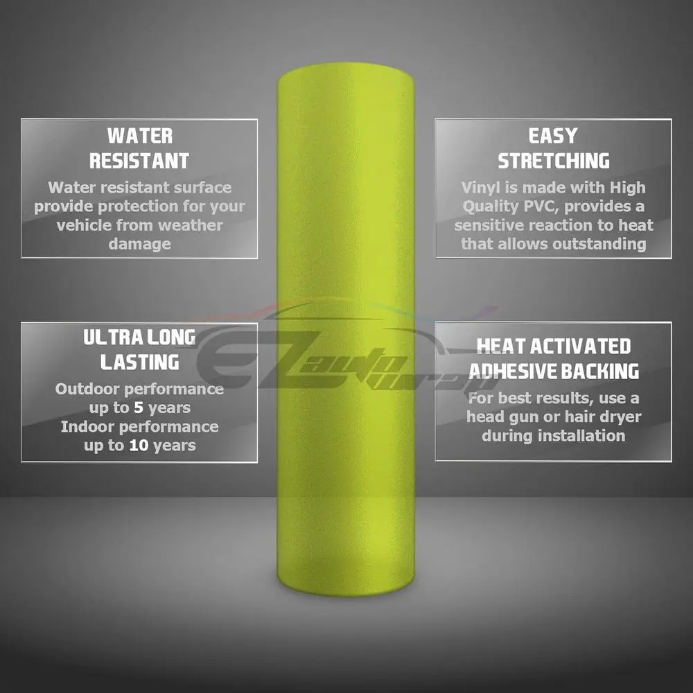 4 Foot by 25 Foot Yellow Frosted Glass Window Film for Privacy - Peel and Stick, Waterproof, with Free Tool Kit