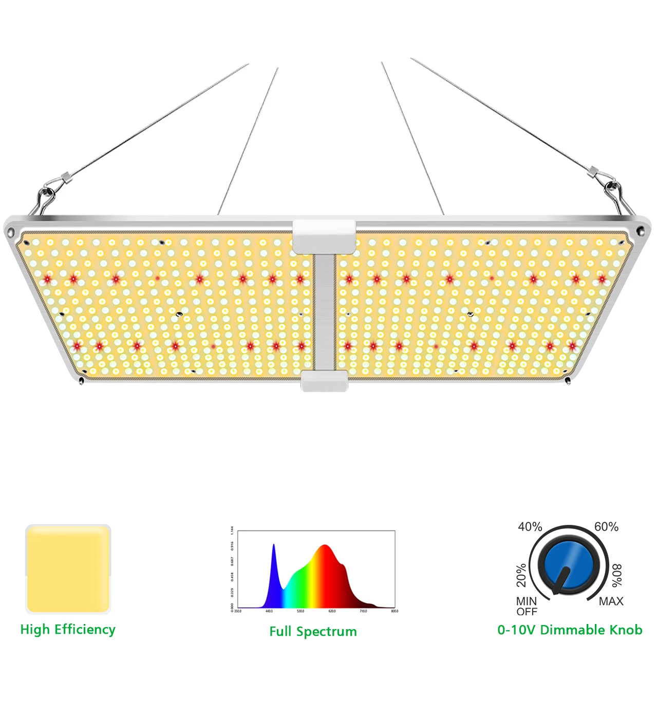 Grow 4ftx4ft Led Grow Light board SF 4000 Hydroponic Dimmable Daisy ChainSamsung Lm 301b 450 watt 480 watt LED Grow Light