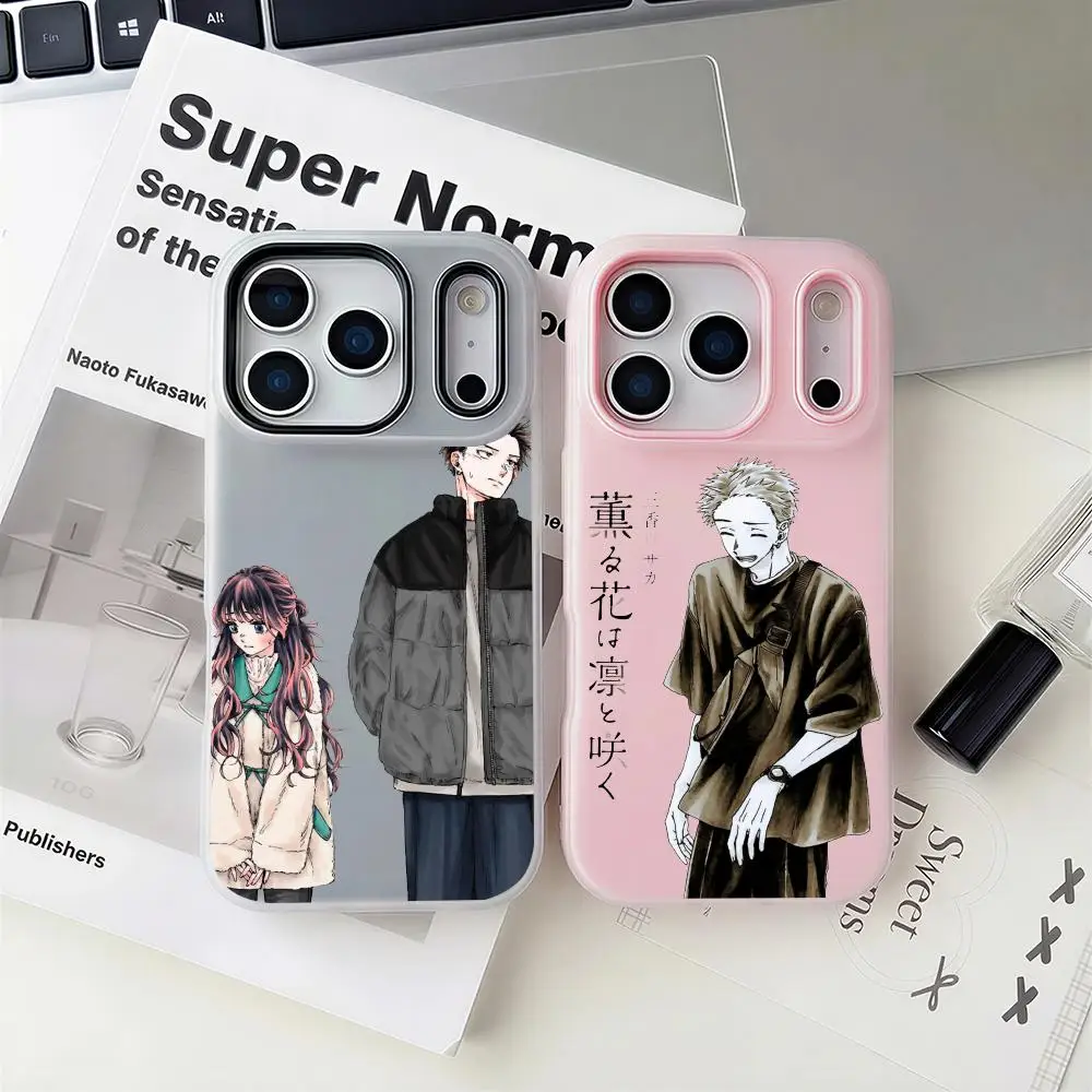 

Чехол для телефона «Ароматный цветок расцветает с достоинством» 2-в-1: съемный прозрачный чехол со слотом для карт и фотографий для iPhone 12-17