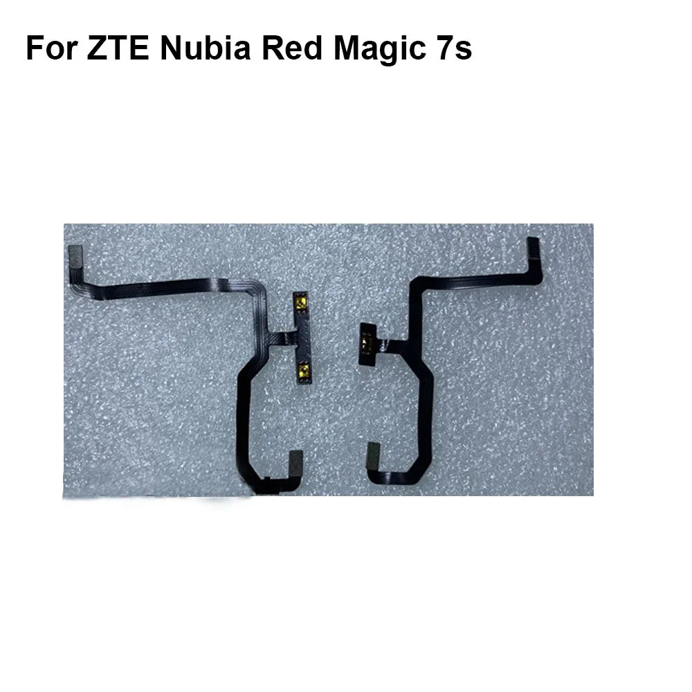 For ZTE nubia Red Magic 7s Power Volume Button Flex Cable For nubia RedMagic 7 s  Power On Off Volume Up Down Connector