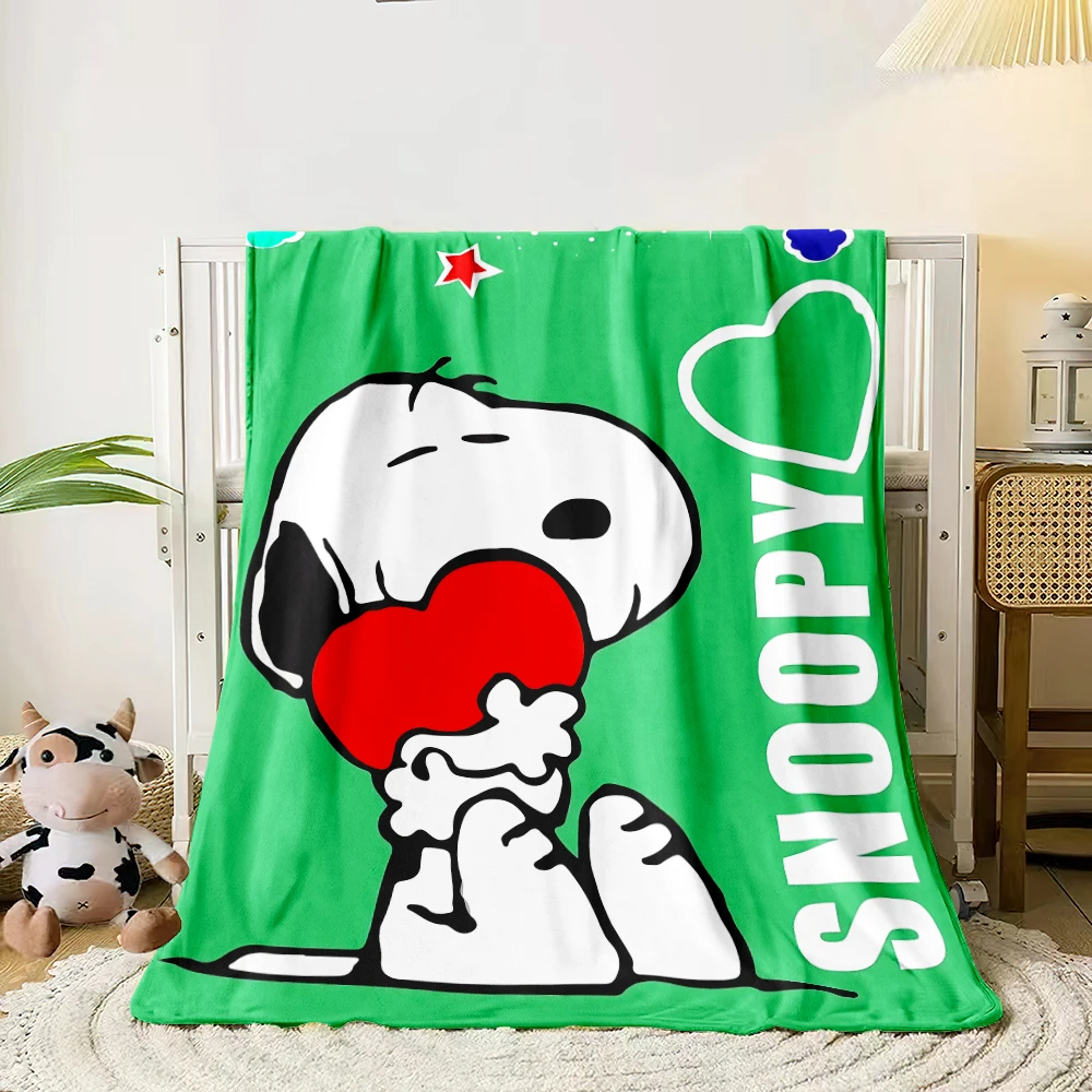 Snoopy Blanket Seasonal blankets Used for sofas, beds, living rooms, travel picnics, blankets, gifts, thin blankets