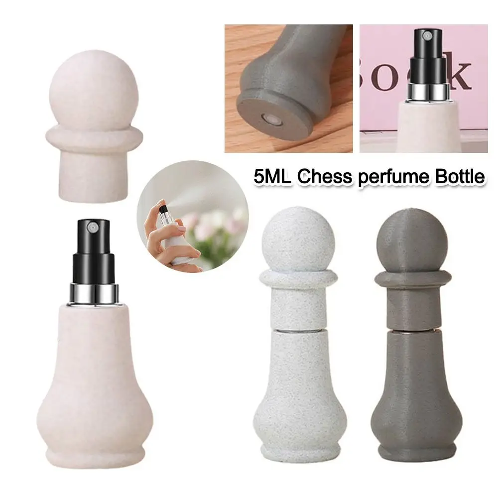 ファッション5ml香水瓶チェス型空スプレーボトル漏れ防止詰め替え式香水アトマイザーボトル女性用