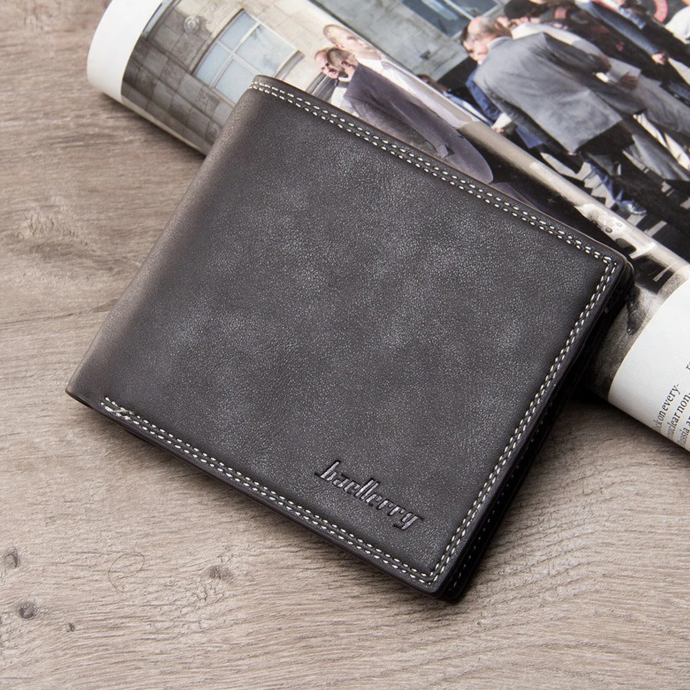 Baellerry Butterweiche, schlanke Geldbörse für Herren, minimalistischer Kartenhalter aus PU-Leder – Vordertasche, RFID-blockierender Geld-Organizer – Detail 19