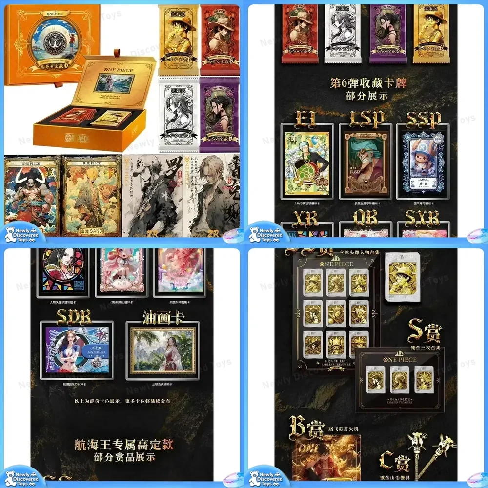 genuine-new-one-piece-rare-series-cards-endless-treasure-6-for-luffy-zoro-sanji-nami-anime-characters-lgr-cards-kids-toys-for