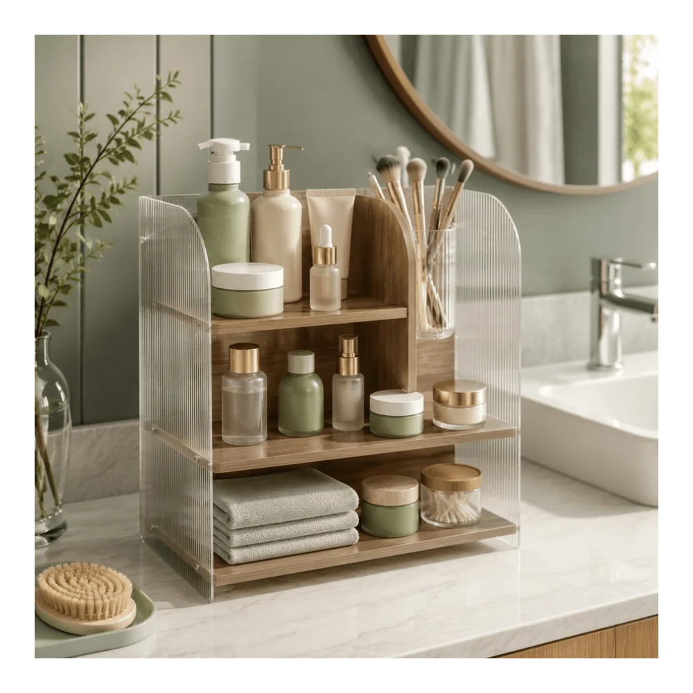 白いWiFiルーター収納ボックス、ピュアホワイトのミニマリス - Desk Setup Living Room のレビューと価格
