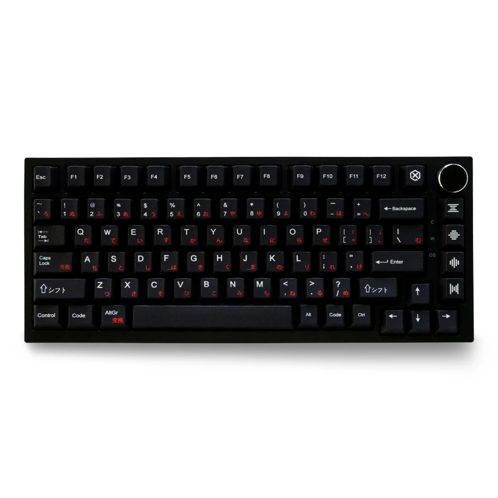 Wob Red Cryllic Keycaps PBT Material 129 Keys Dye-Sub Cherry Profile Keycaps for 61/87/104/108 Mx Switch Mechanical Keyboard