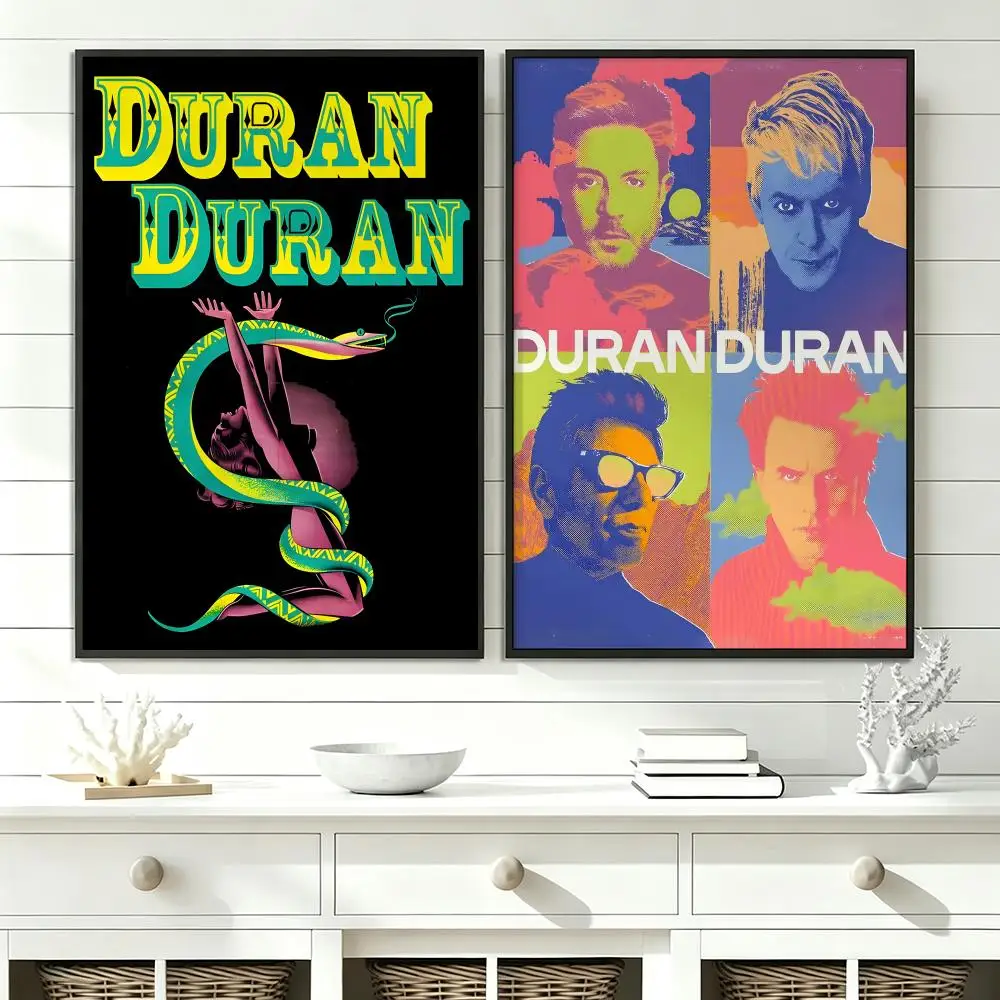 band Duran Duran Poster Poster HD Trendy SelfAdhesive Wall Art Print For Living Room Bedroom Dorm Office Home Gift