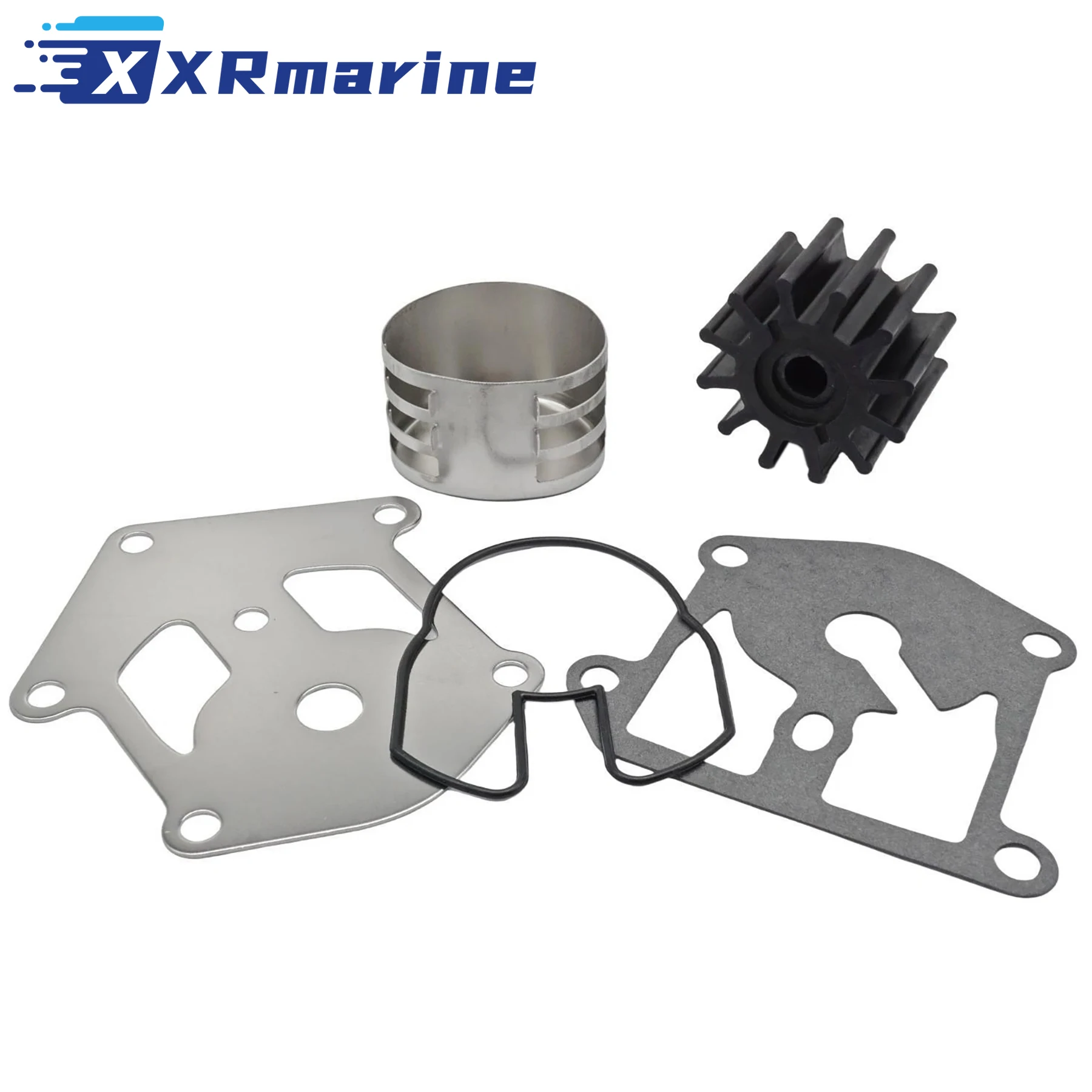 طقم تصليح دفاعة مضخة المياه لـ OMC لجونسون Evinrude 3854661 987253 #4