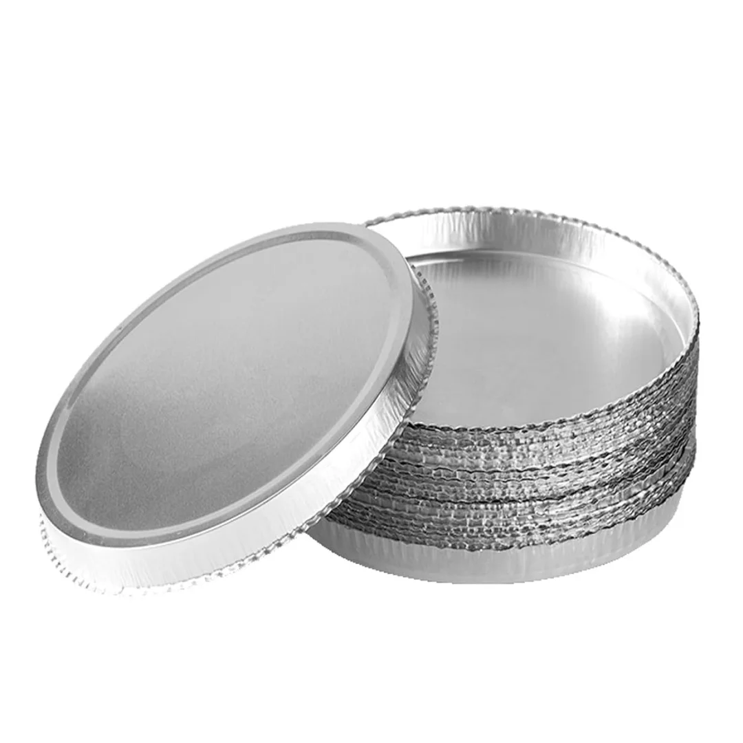 Aluminum Sample Pan for Laboratory Moisture Analyzers 92*8mm Disposable Aluminum Weighing Dishes 50pcs a box