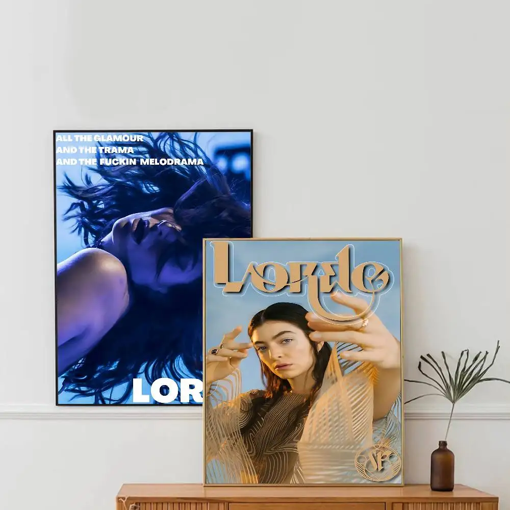 L-lorde Vintage Posters Sticky Vintage Room Home Bar Cafe Decor Kawaii Room Decor
