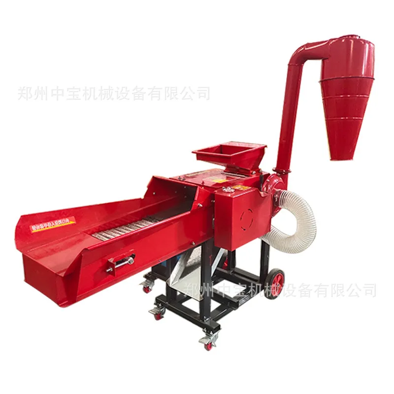 

Household cattle and sheep breeding, grass cutter, straw crusher, new thickened guillotine kneading machine, dry and wet dual-pu